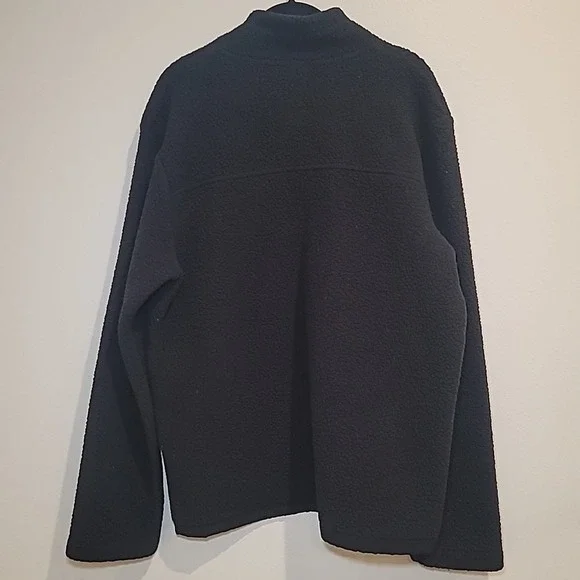 Mens The North Face Cragmont Sherpa Fleece 1/4 Snap Front Jacket Coat NF Size M